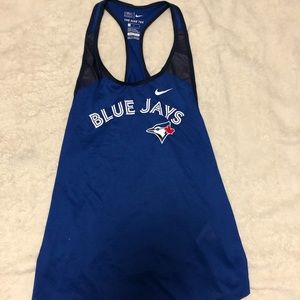 Nike Dry Fit, Blue Jays Razer Back Tank Top Unisex